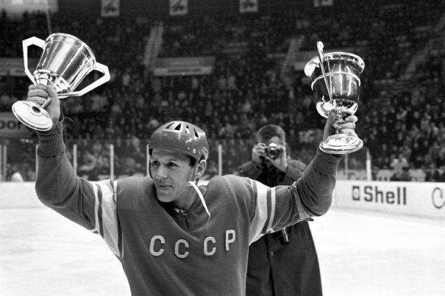 1969. Капитан сборной хоккейной команды СССР