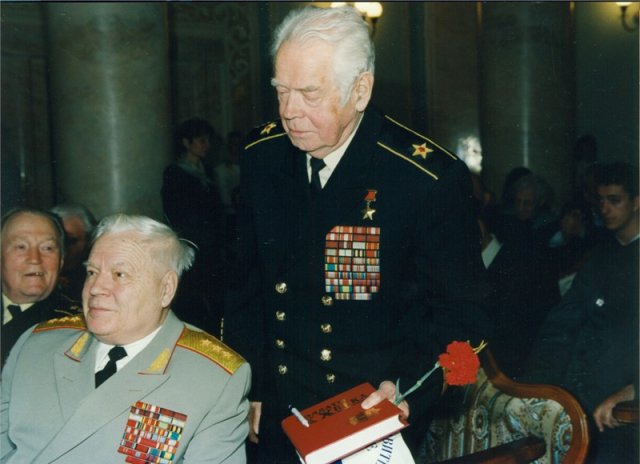 Адмирал флота Г.М.Егоров. 2000