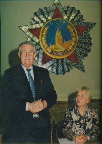 В.И.Варенников и Л.В.Левицкая. 2003